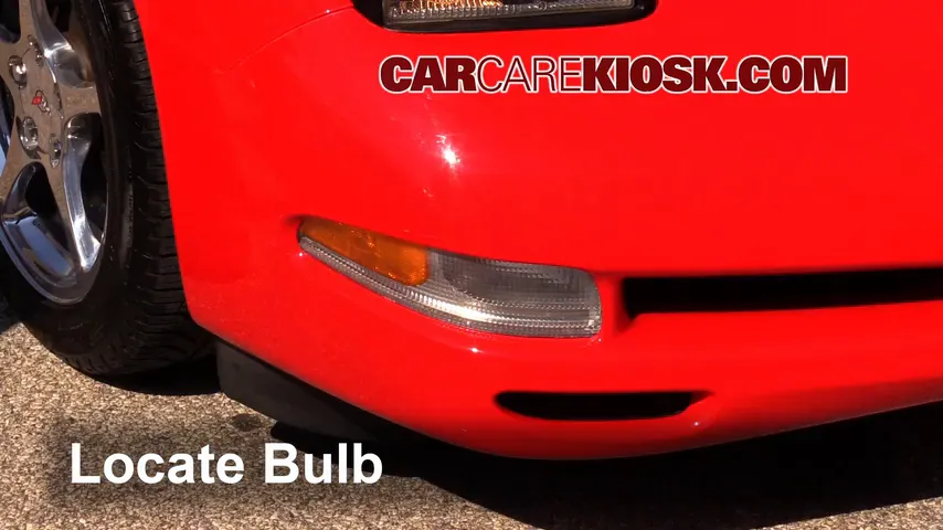 2002 Chevrolet Corvette 5.7L V8 Convertible Lights Daytime Running Light (replace bulb)